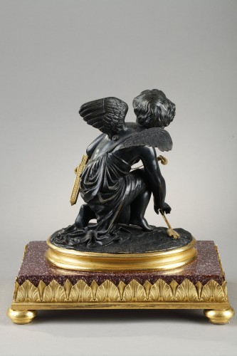 Decorative Objects  - A bronze representing Cupid, early 19th century