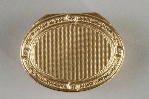 Objects of Vertu  - 18th century gold snuff box by Pierre Pleyards 