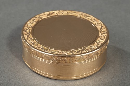 Restauration - Charles X - Gold pill box, Restoration period