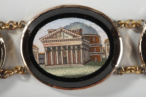 XIXe siècle - Bracelet à micromosaiques, début du XIXe siècle