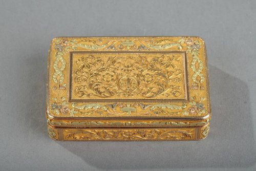 Gold box - Objects of Vertu Style Restauration - Charles X