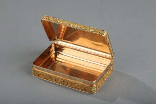 Restauration - Charles X - Gold box