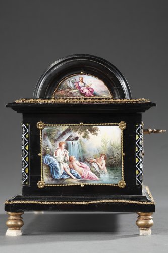 Antiquités - Enamel of Vienna coffer signed Klein