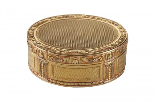 Louis XVI Gold snuff box Circa 1778