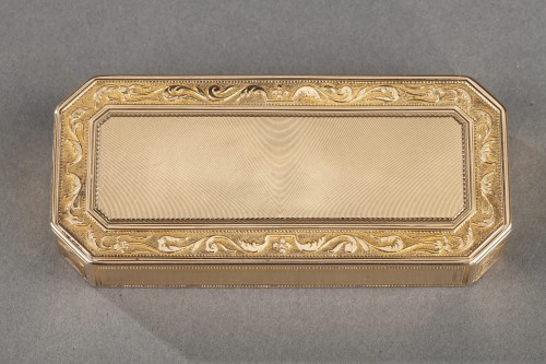 Late 18th-early 19th century gold box by Jacques-Alexandre Guillemot - Objects of Vertu Style Louis XVI