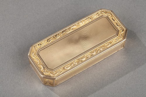 Objects of Vertu  - Late 18th-early 19th century gold box by Jacques-Alexandre Guillemot