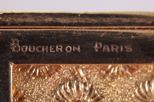 Années 50-60 - Poudrier en or Boucheron 1960
