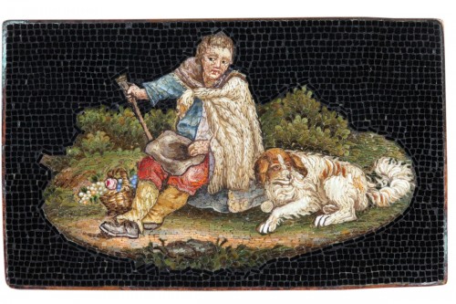 Micromosaic of Shepherd