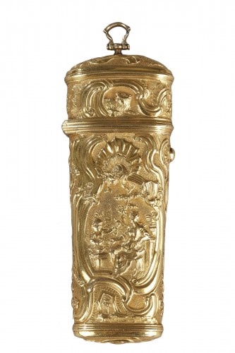 18th Century Gold Necessaire