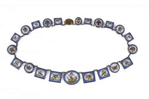 Miicromosaic parure 19th century 