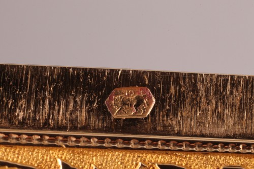 Louis-Philippe - 19TH CENTURY GOLD SNUFF-BOX DUKE OF ORLEANS.