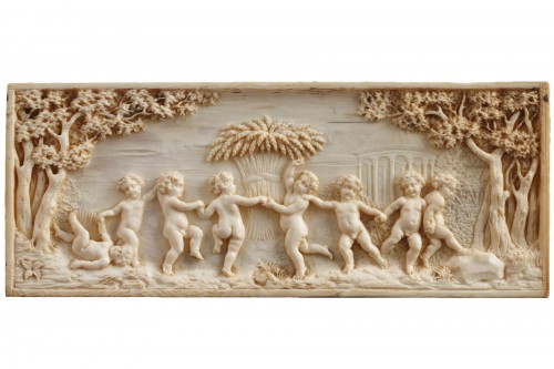 Early 19th Century continental ivory plaque