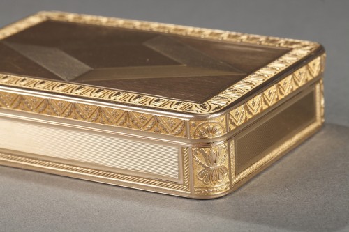 19th century - Early 19th century Gold box. Rémond, Lamy, Mercier &amp; Co. à Genève