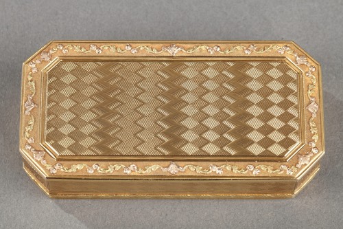 Gold Snuff box Late 18th century - 