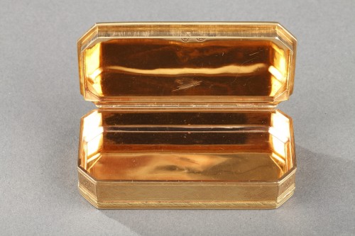 Antiquités - Gold Snuff box Late 18th century