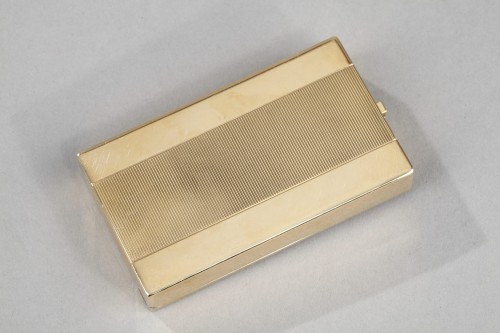 Minaudière en or et saphirs, Cartier - Art Déco