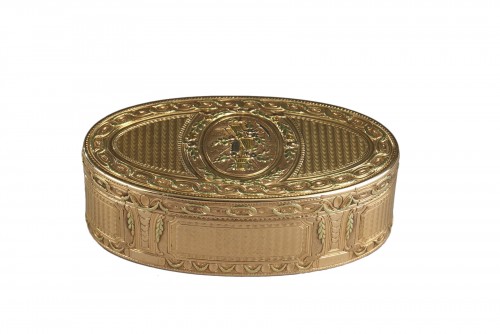 Louis XVI Gold snuff box. 1780. 