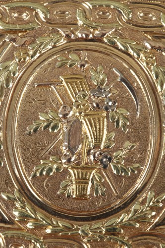 Louis XVI Gold snuff box. 1780 - Louis XVI