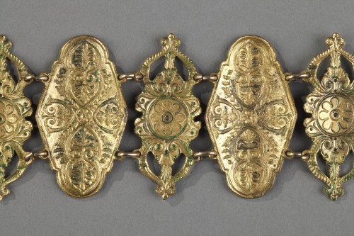 Antiquités - Early 19th century enamelled bracelet