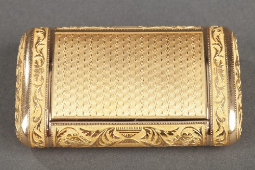 Antiquités - An early 19th century French gold snuff-box