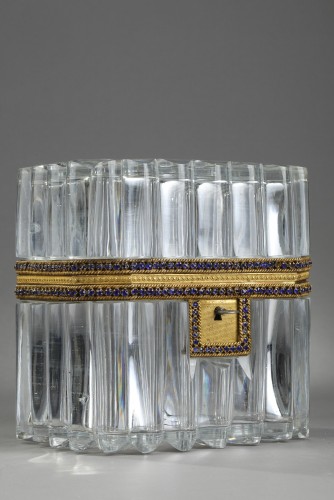 Objects of Vertu  - Mid 19th century crystal casket ormolu mountings