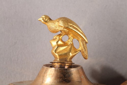 18th century Gold an cut crystal perfume Flask - Louis XVI