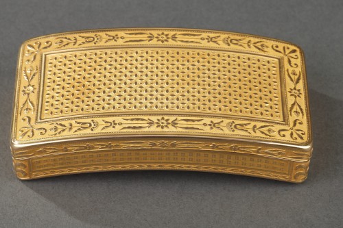 Antiquités - Early 19th century  gold snuff-box, Augustin-André Heguin