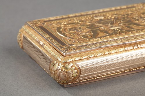 19th century - Early 19th century gold box French Restauration