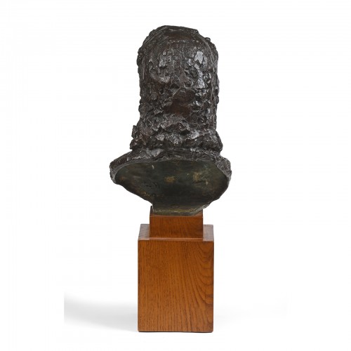 Sculpture Sculpture en Bronze - Jean OSOUF (1898-1996) - Buste de femme