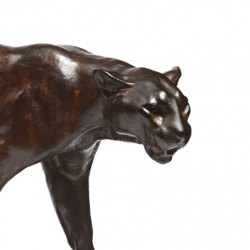 Louis RICHÉ (1877-1949) - Couple de Cougars - Galerie Paris Manaus