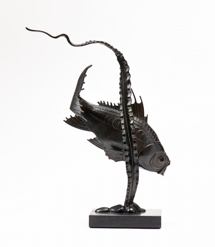 Sculpture  - Vincent BECQUEREL (1893-1981) - Carp