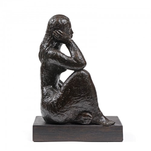 Lucien GIBERT (1904-1988) - Jeune femme assise - Galerie Paris Manaus