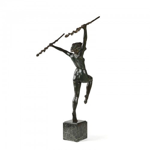Sculpture Sculpture en Bronze - Camille ALAPHILIPPE (1874 - Après 1941?) - La Bacchante