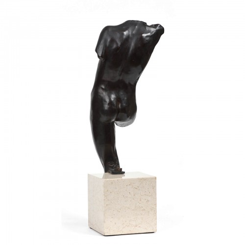 Sculpture Sculpture en Bronze - Alfredo PINA (1887-1966) - Buste d'Homme