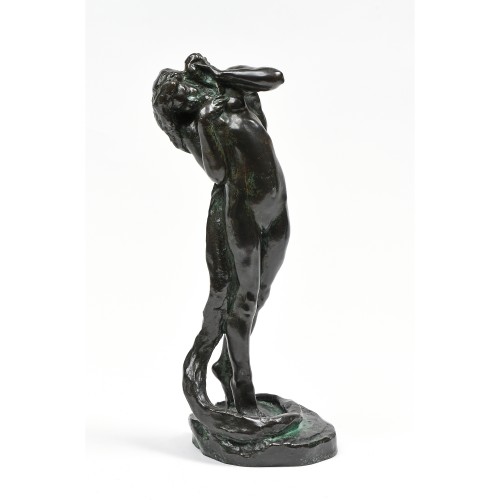 Joseph BERNARD (1866-1931) - « La Charmeuse » dit aussi "Femme au Serpent » - Sculpture Style 