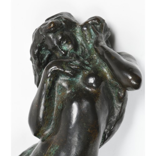 Antiquités - Joseph BERNARD (1866-1931) - « La Charmeuse » dit aussi "Femme au Serpent »