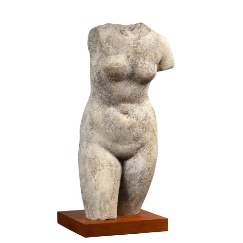 Louis-Eugène DEJEAN (1872-1953) - Torso of a Woman - Sculpture Style 