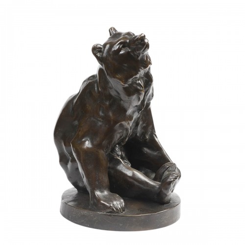 Georges GARDET (1863-1939) - Seated Bear