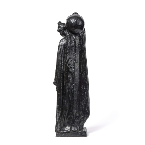 Anna QUINQUAUD (1890-1984) -  La porteuse d’eau Songoï Tombouctou - Sculpture Style 