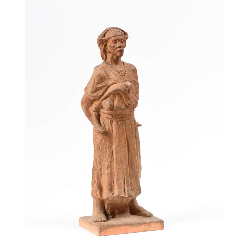 Clarisse LEVY-KINSBOURG (1896-1959) - Maternité au Maghreb - Galerie Paris Manaus