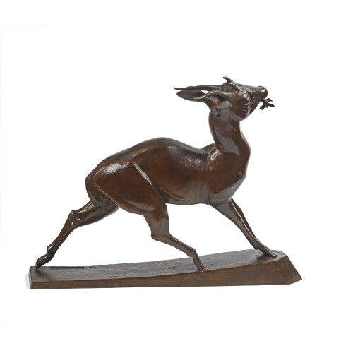 Maurice PROST (1894-1967) - Gazelle Tétracère - Galerie Paris Manaus