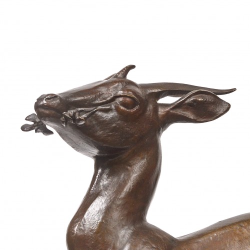 XXe siècle - Maurice PROST (1894-1967) - Gazelle Tétracère