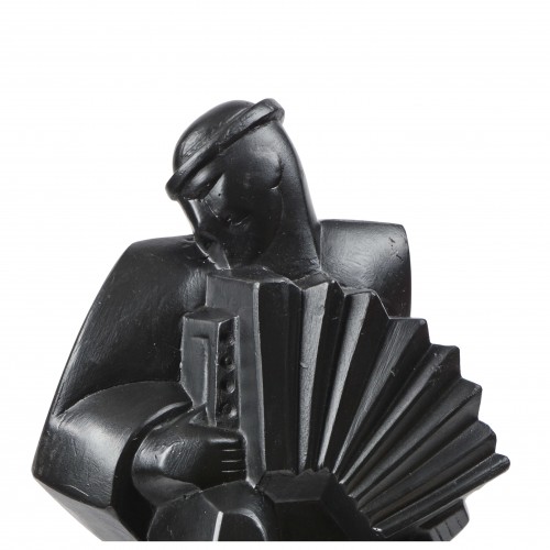 Sculpture  - Joël et Jan MARTEL (1896-1966) - L'Accordéoniste