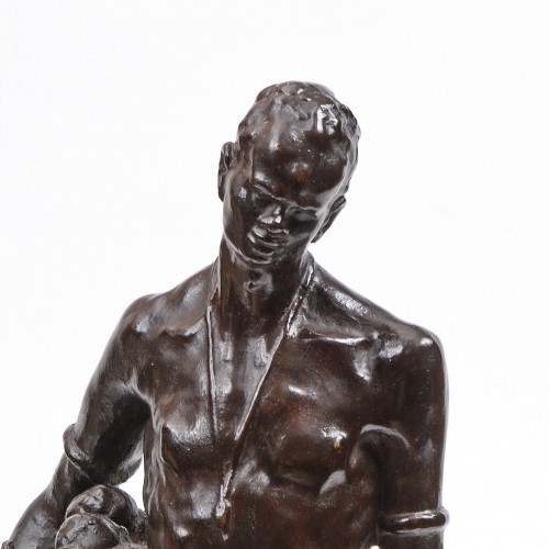 Alfredo PINA (1887-1966) - Le porteur de bananes - 