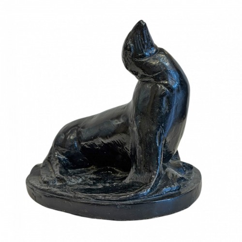 Albéric COLLIN (1886-1962) - Otarie s'éveillant