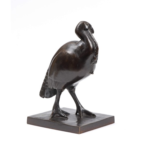 Simone BOUTAREL (1892–1987) – Guinea Fowl - Sculpture Style 