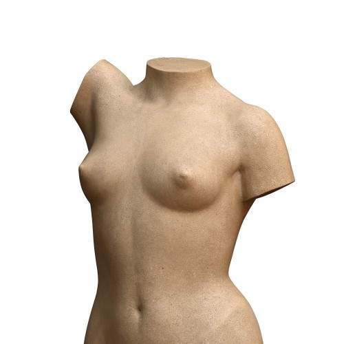 Sculpture Sculpture en pierre - Robert MASSART (1892-1955) - Torse de femme