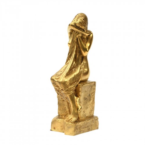 Paul-Albert BARTHOLOMÉ (1848-1928) - "Le Chagrin"