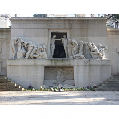 Antiquités - Paul-Albert BARTHOLOMÉ (1848-1928) - "Le Chagrin"