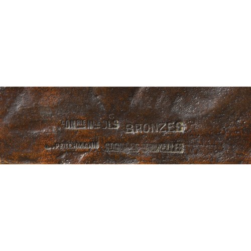 20th century - Albert HARGER (1857-1940) - Lionne en marche